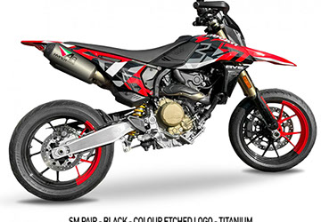 24 Hypermotard 698Twin slip-on
